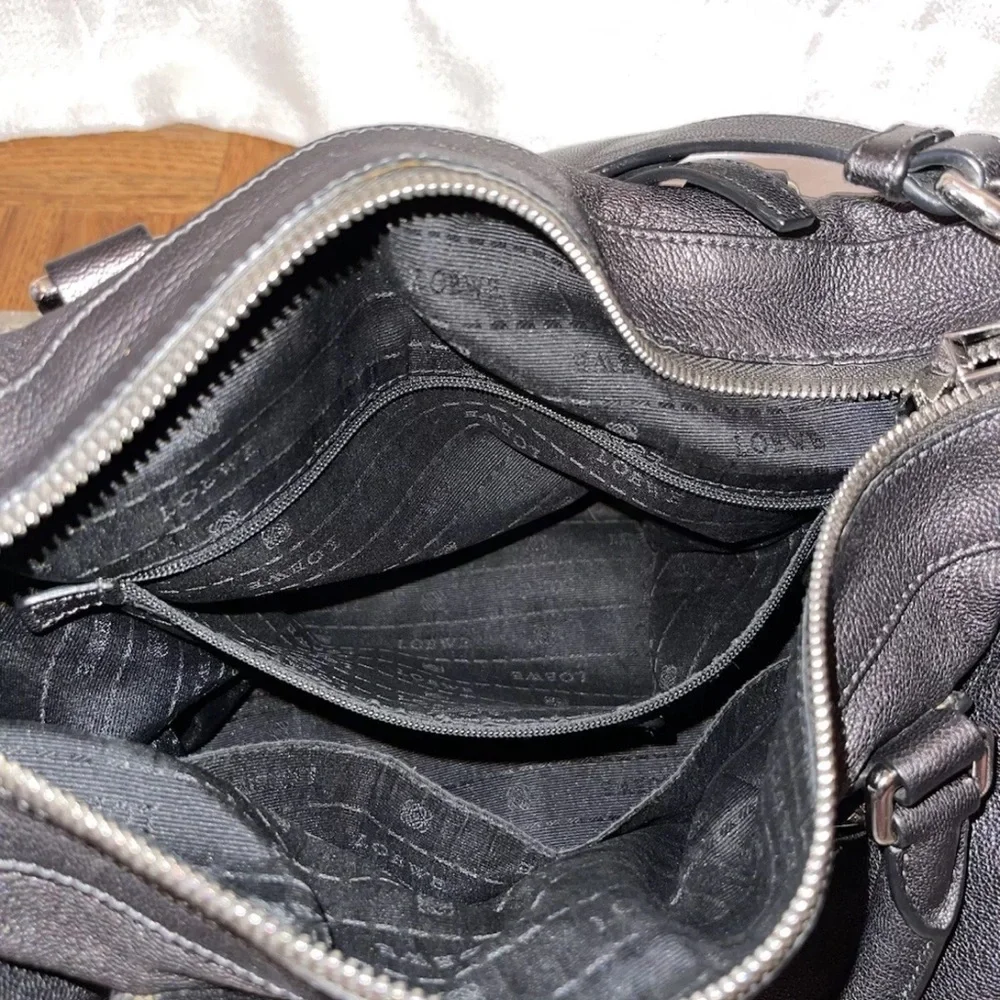 LOEWE Grain Leather Boston Bag - GREAT Condition! - Picture 10 of 13